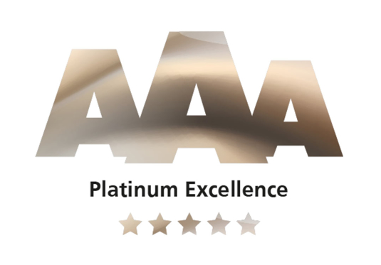 Évaluation AAA Platinum excellence 2023
