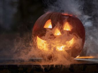 Halloween dans le jardin