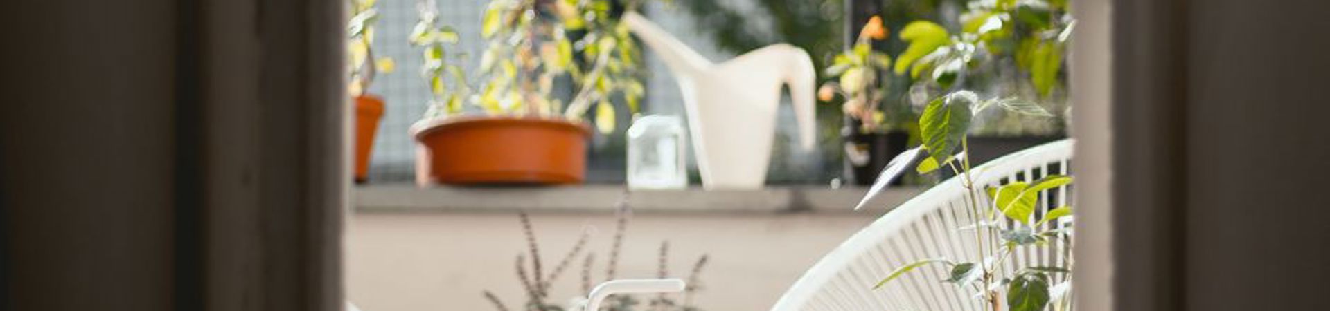 Profitez pleinement de votre balcon. Même s’il est extrêmement petit.