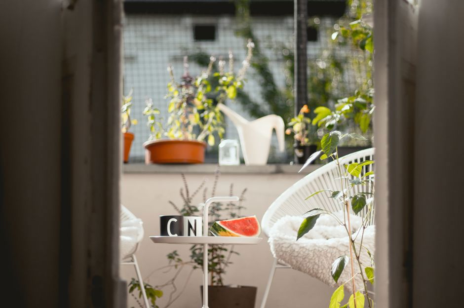 Profitez pleinement de votre balcon. Même s’il est extrêmement petit.